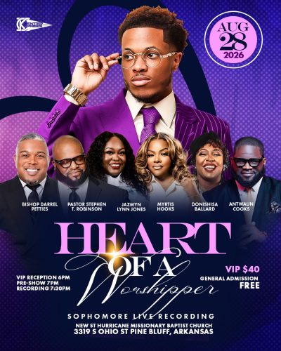 Keenon Coleman Heart of a Worshipper Live Recording August 2026