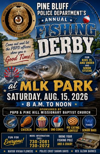 Pine Bluff Police Department Annual Fishing Derby August 2026
