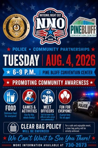 Pine Bluff Police Department National Night Out 2026