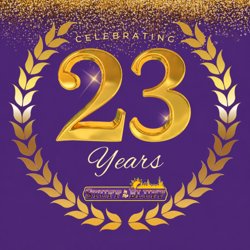 Stuff In The Bluff 23 Years Anniversary Seal