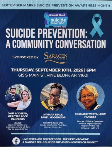 Suicide Prevention Community Conversation September 2026