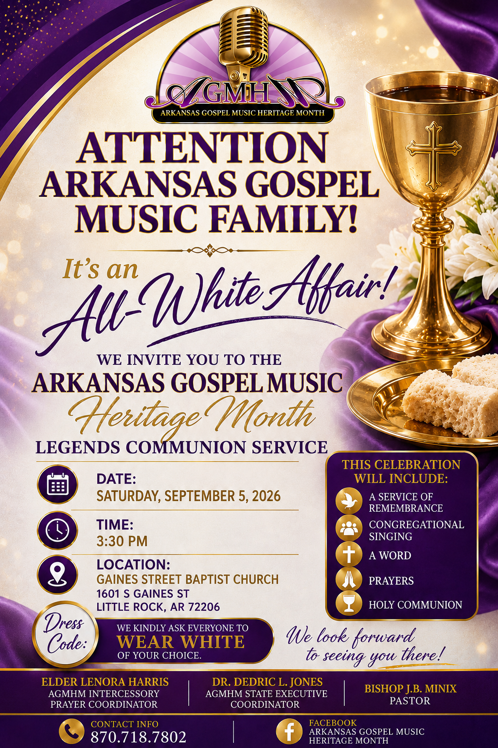 AGMHM Communion Service 2026
