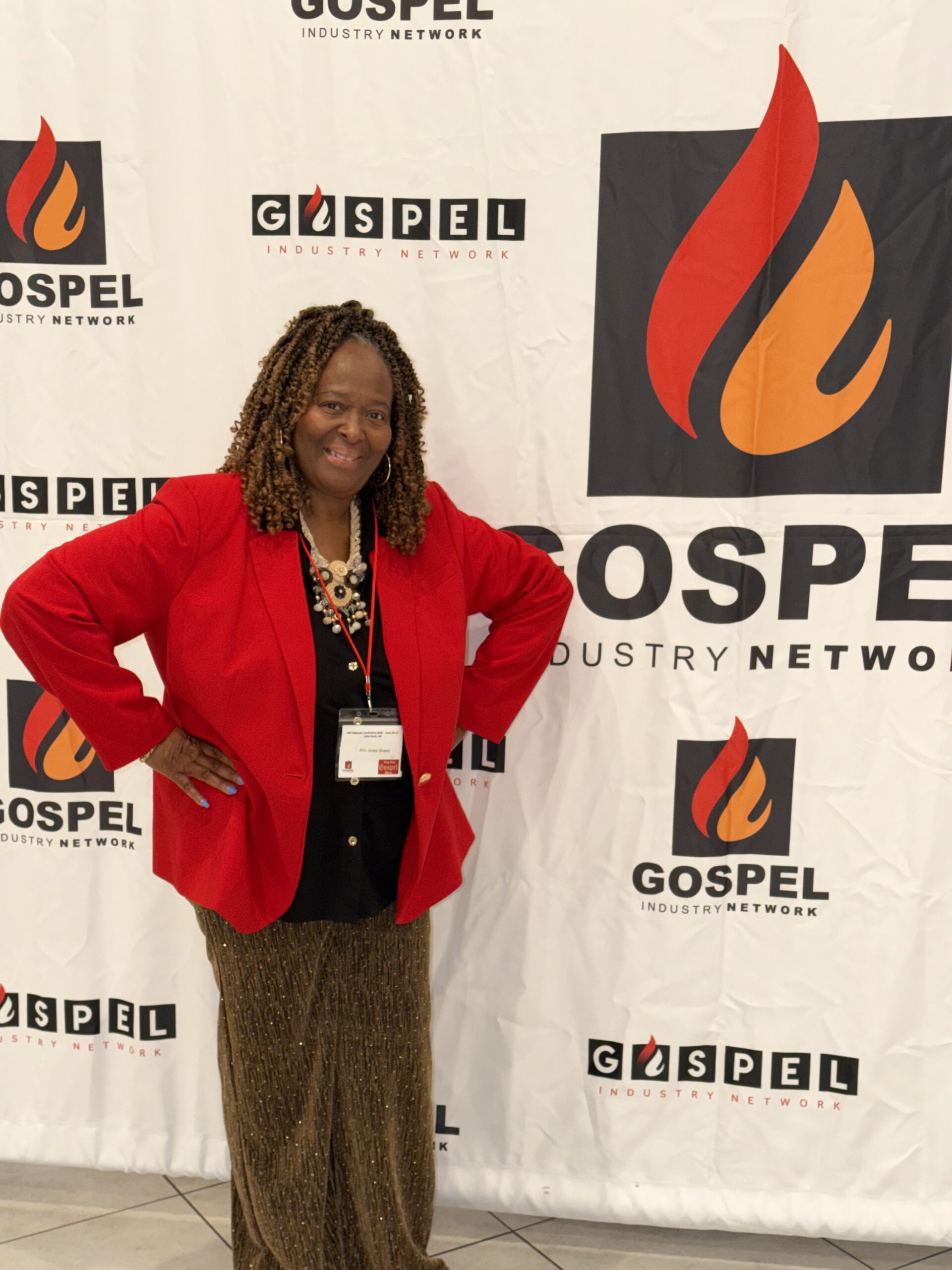 Kim Jones Sneed at Arkansas Gospel Industry Network Conference 2026 2