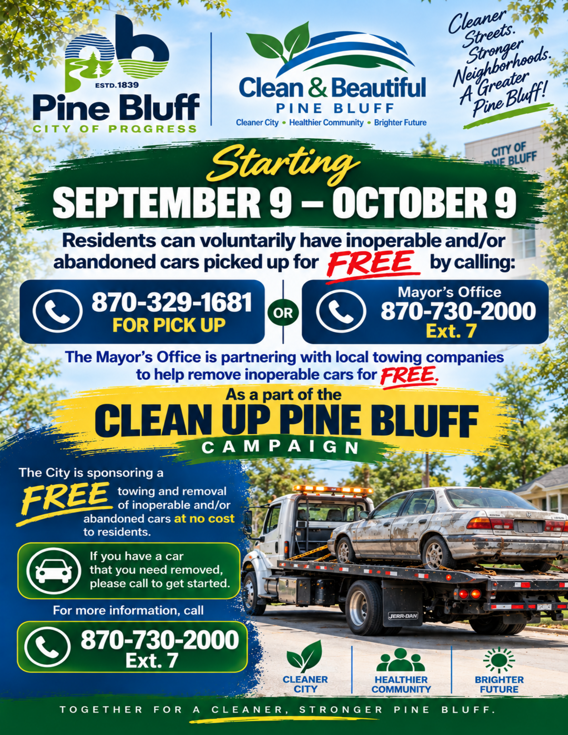 Clean Up Pine Bluff