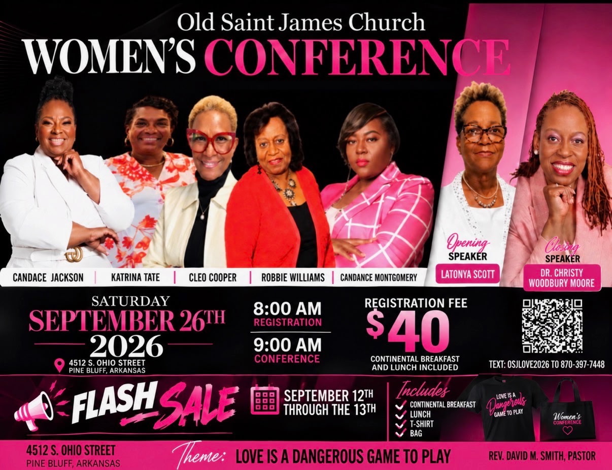 Old Saint James Women's Conference Flash Sale